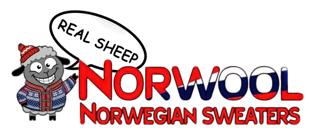 Lusekofta, tröja och jacka av 100 % norsk ull